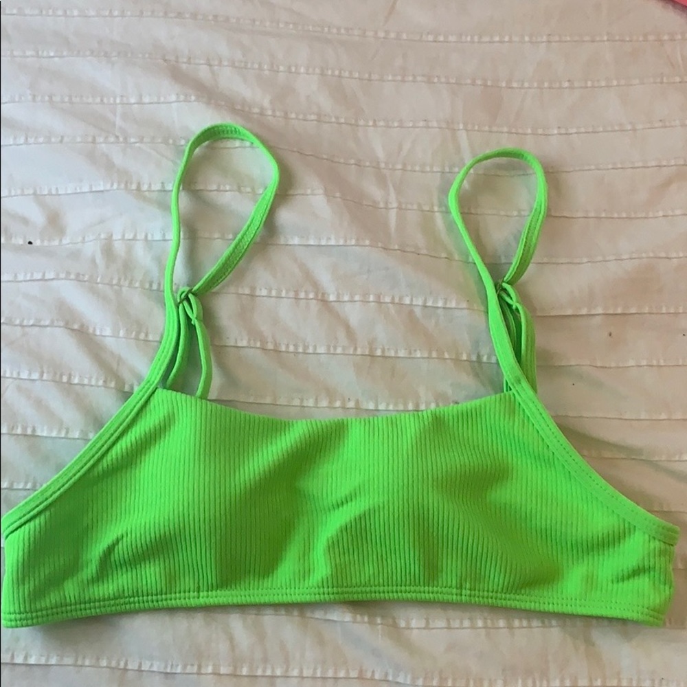 Sunny Bunny Swim Olivia Green Bikini Top